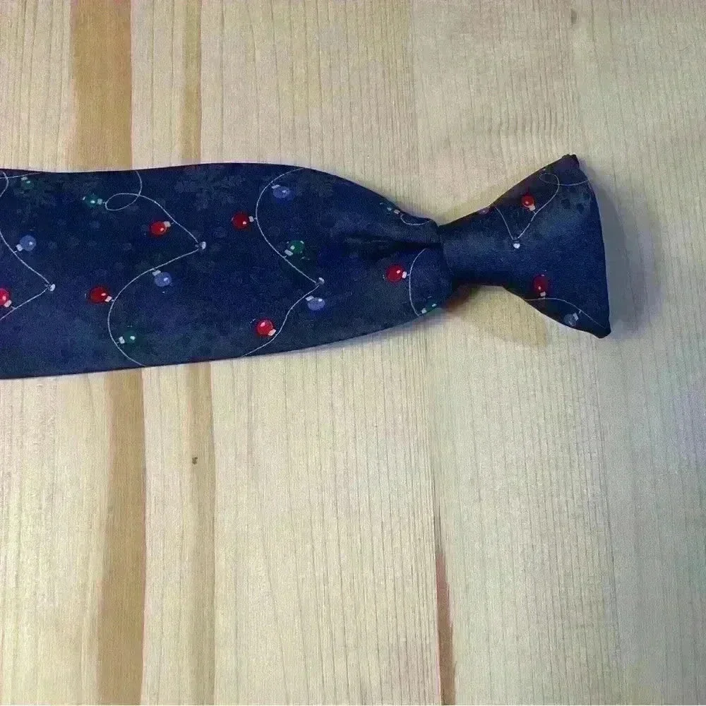 Christmas youth clip on ties for young men